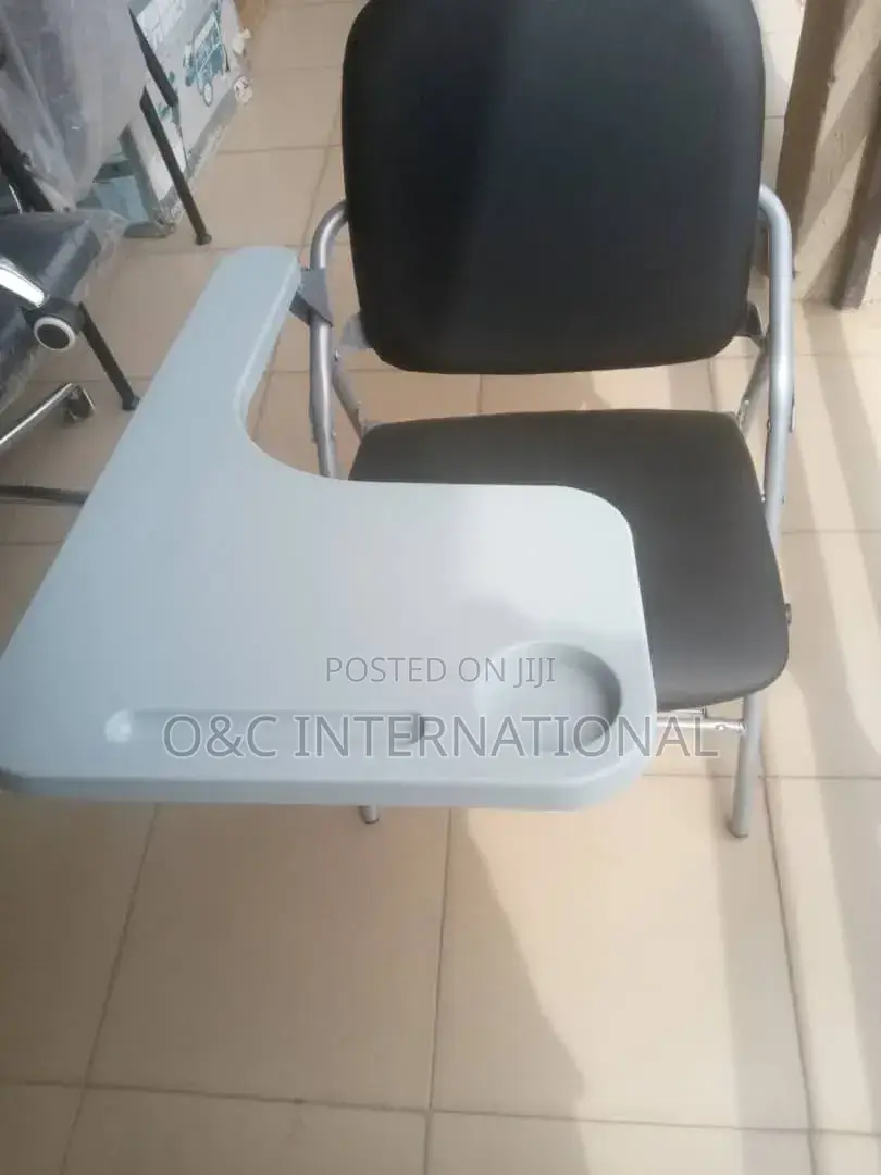 Foldable Chair With Reading Pad