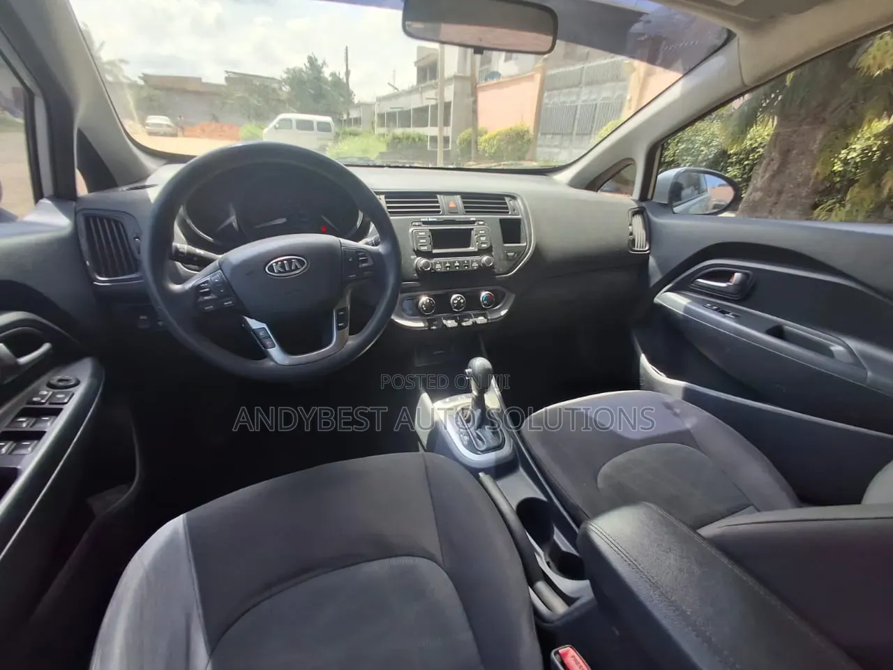 Kia Rio 2014 Silver