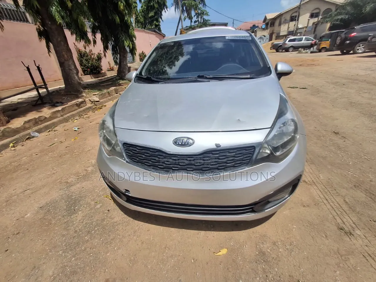 Kia Rio 2014 Silver