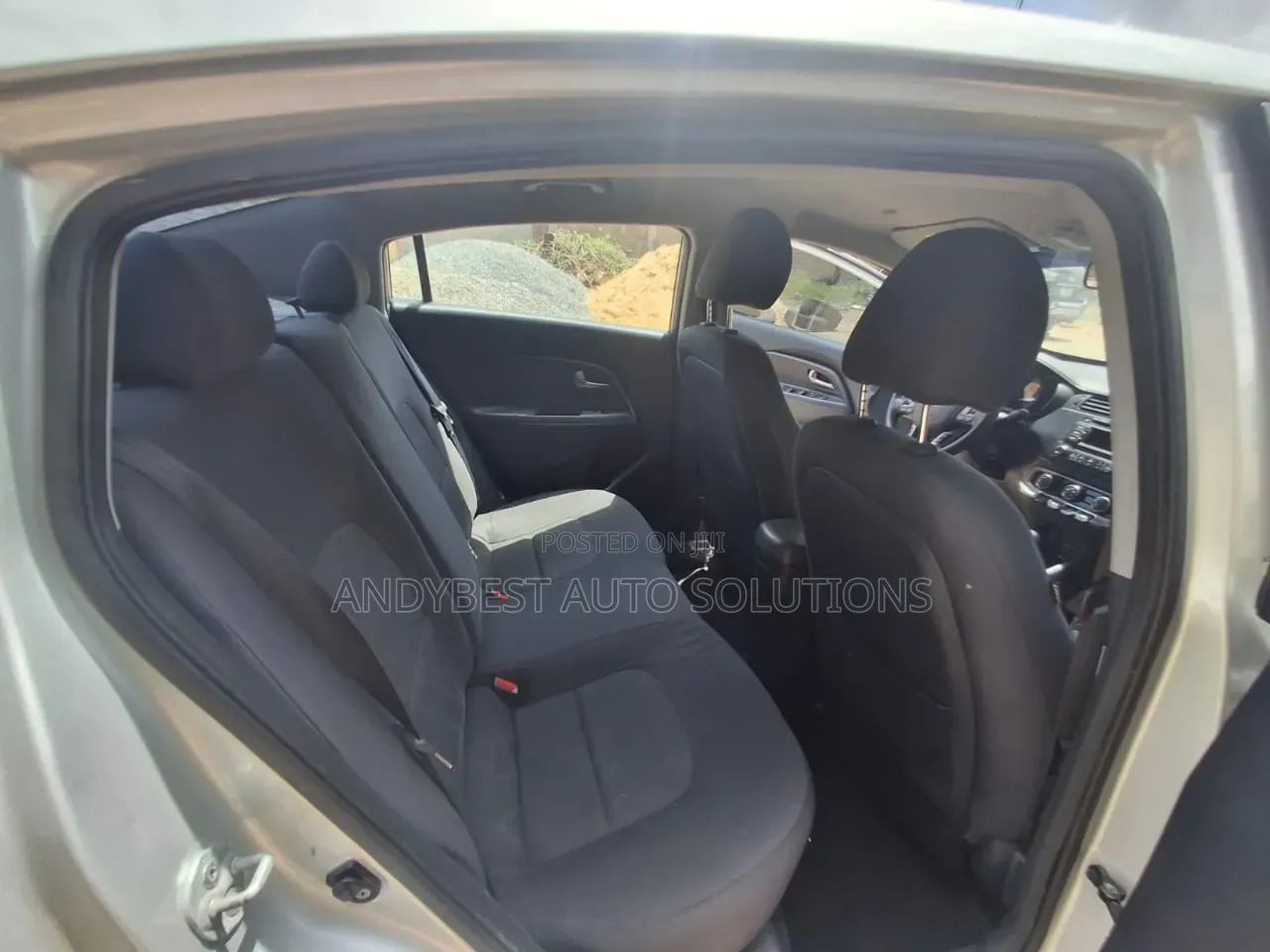 Kia Rio 2014 Silver