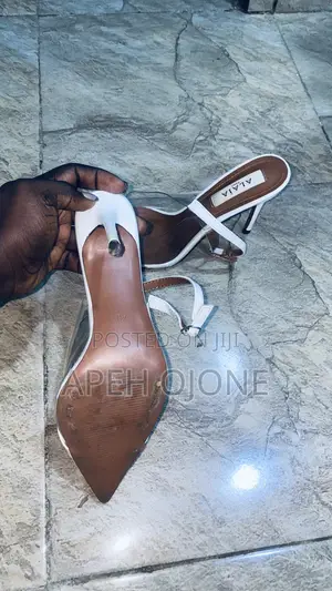 Alaia Slingback Heels