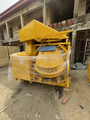 Concrete Mixer Self Loader With Lifting Hoist Barrow