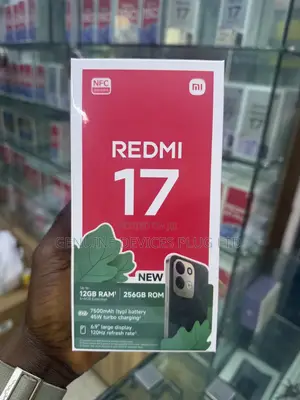 New Xiaomi Redmi 17 256 GB Black