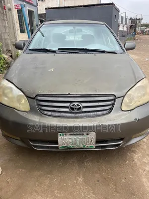 Toyota Corolla 2003 Gray