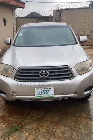 Toyota Highlander 4x4 2008 Silver