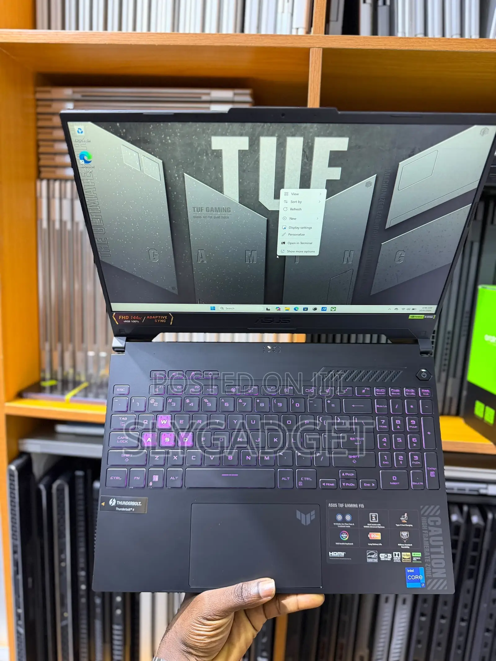 Laptop Asus TUF Dash F15 32GB Intel Core i7 SSD 2T