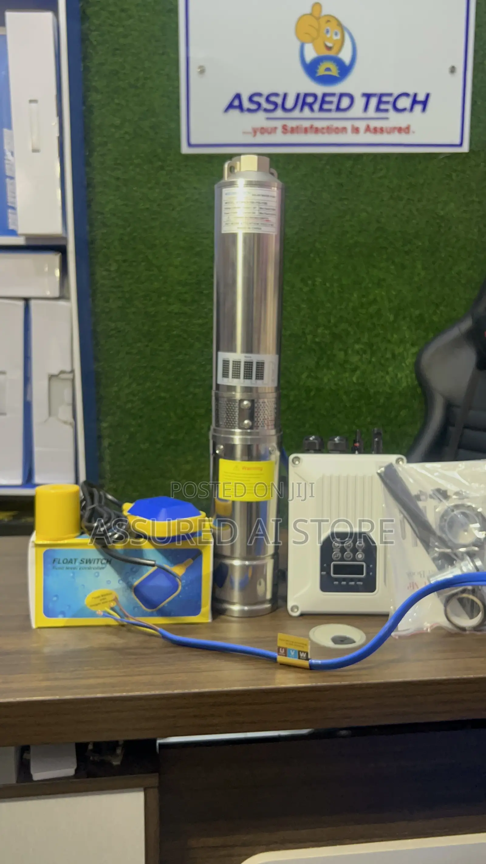 Solar Water Pump 1.5HP With Control Panel and Floating Switch