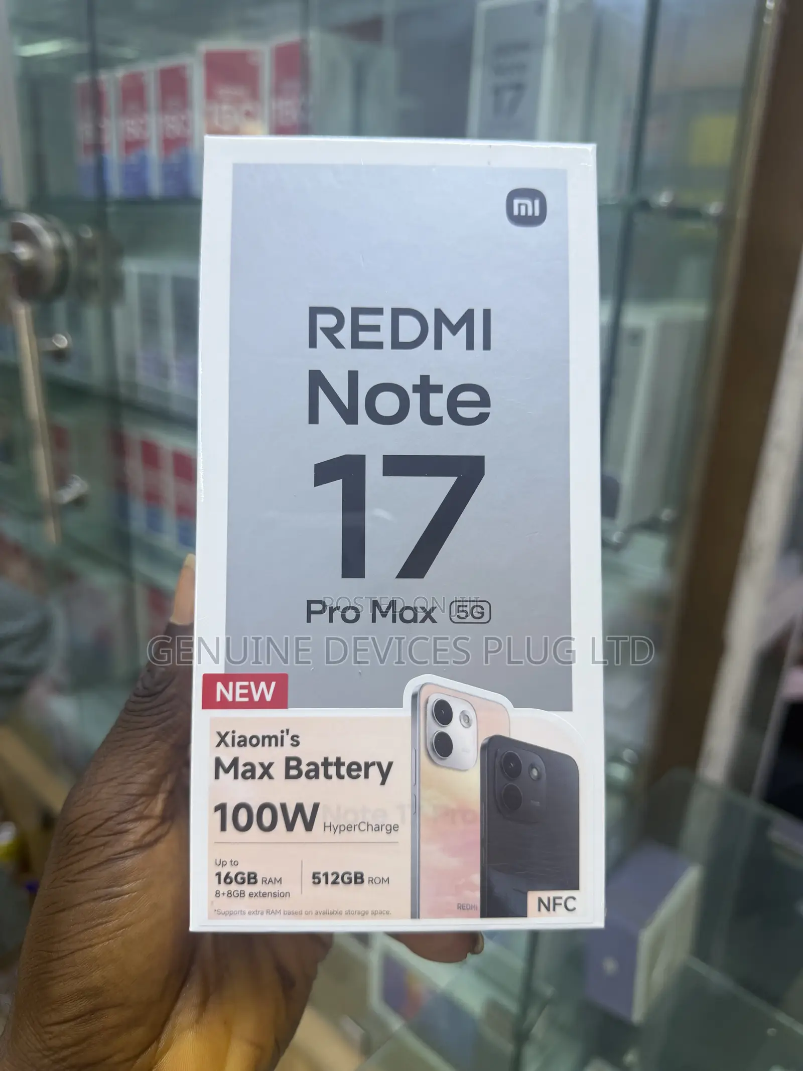 New Xiaomi Redmi Note 17 Pro 512 GB Black