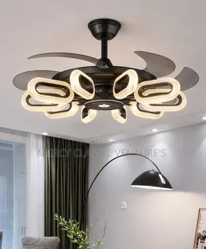 Luxury Fan LED Light With Remote Control – Modern & Stylish