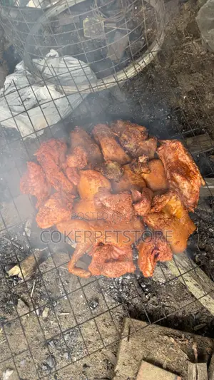 Freshly Smoked Rabbit Meat