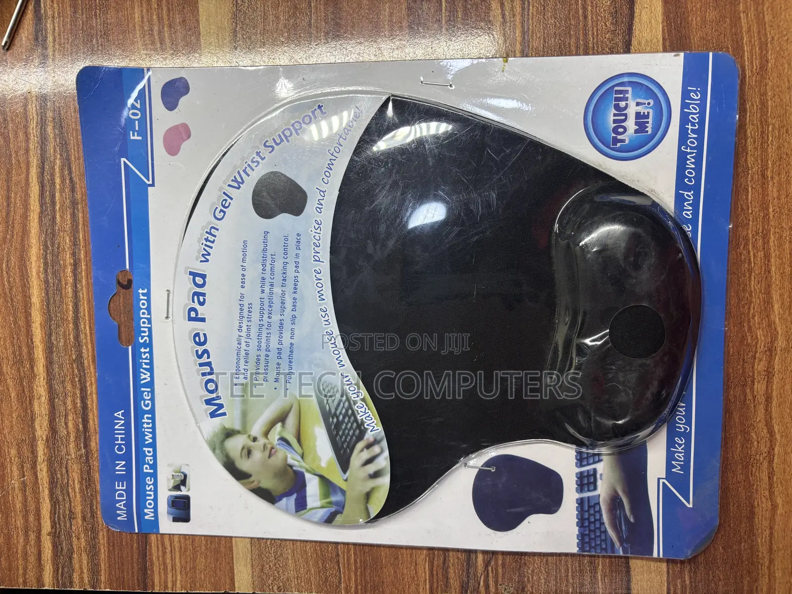 Mouse Pad With Wrist Rest