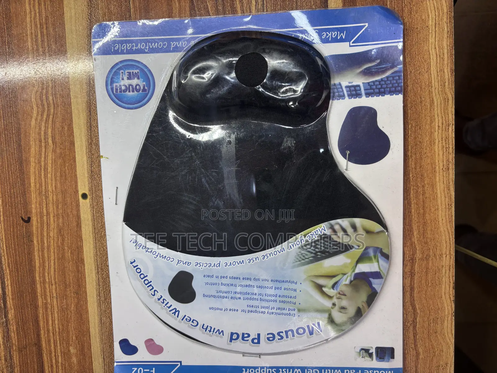 Mouse Pad With Wrist Rest