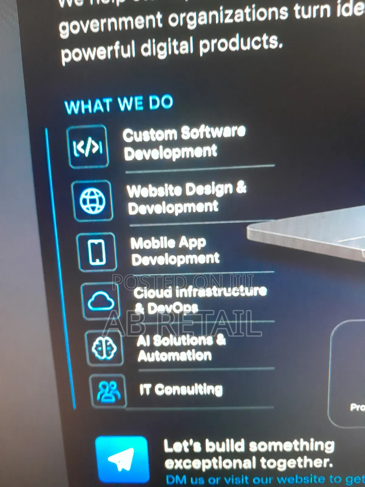 Web Develpment and Software Development