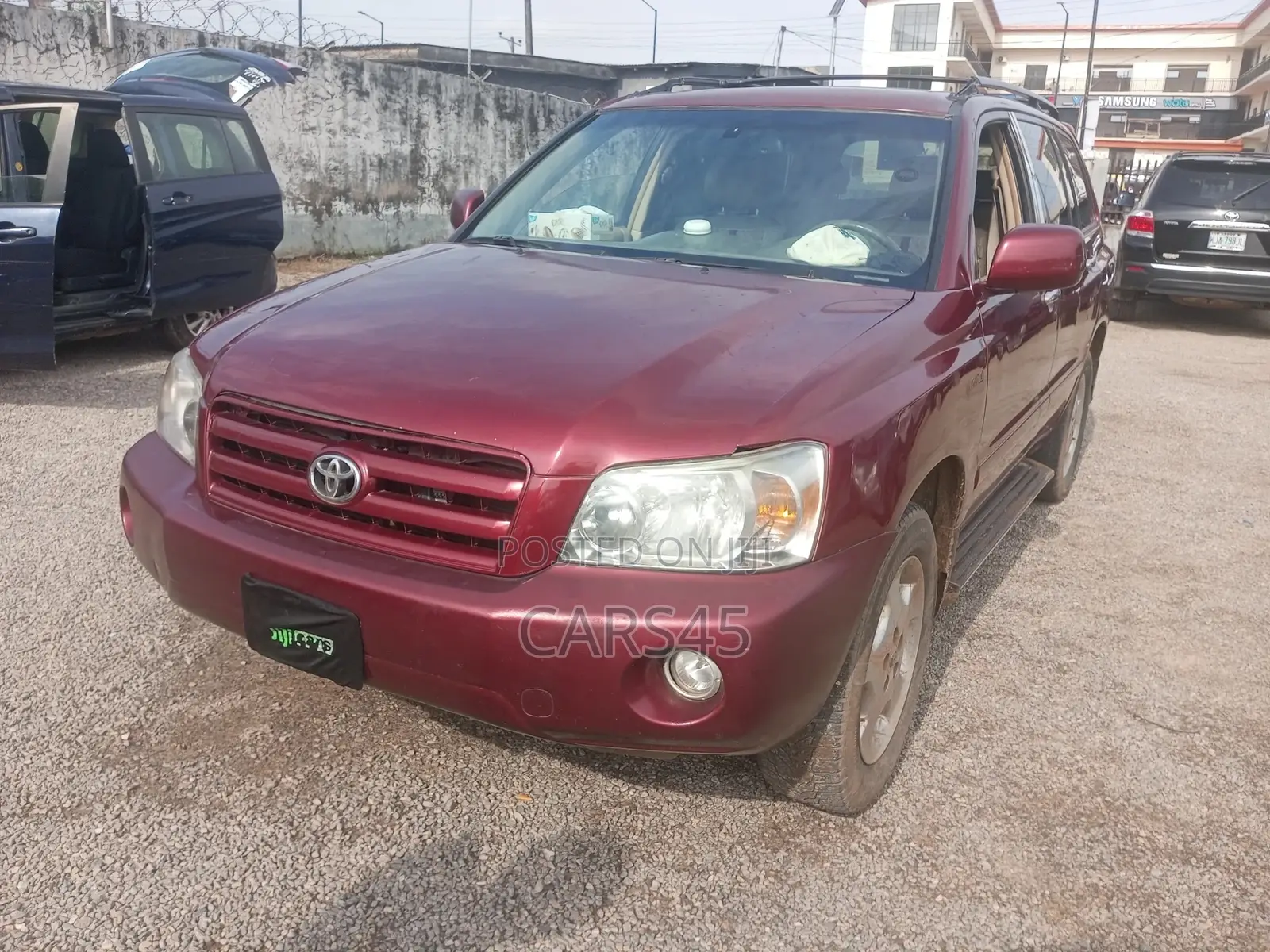 Toyota Highlander 2004 Red