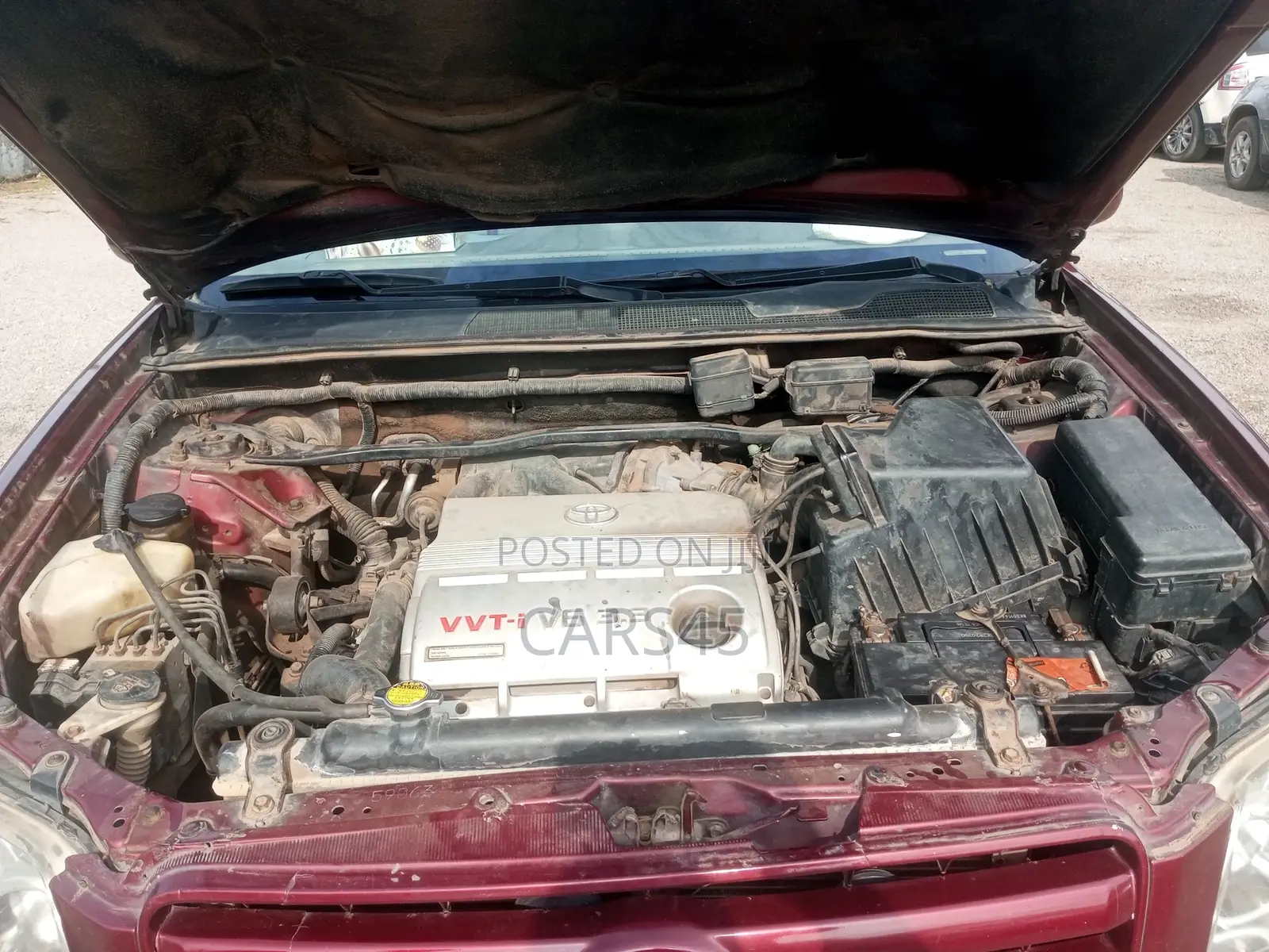 Toyota Highlander 2004 Red
