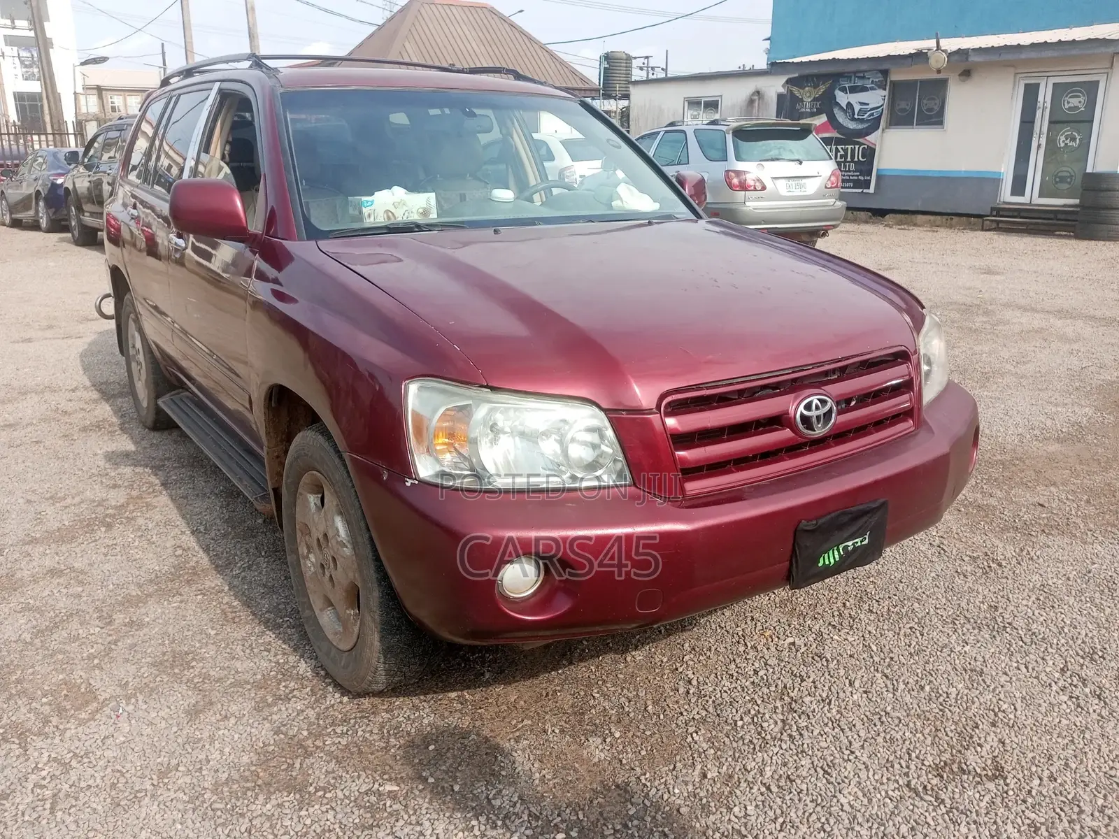 Toyota Highlander 2004 Red