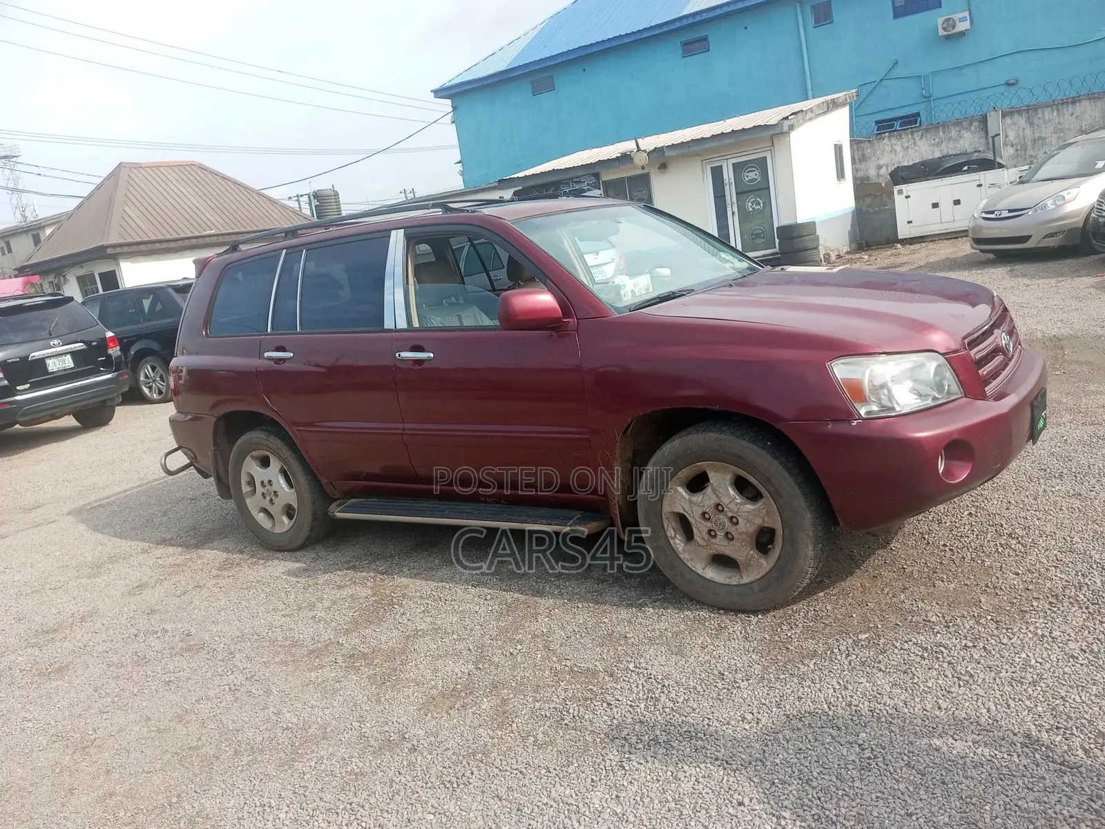 Toyota Highlander 2004 Red