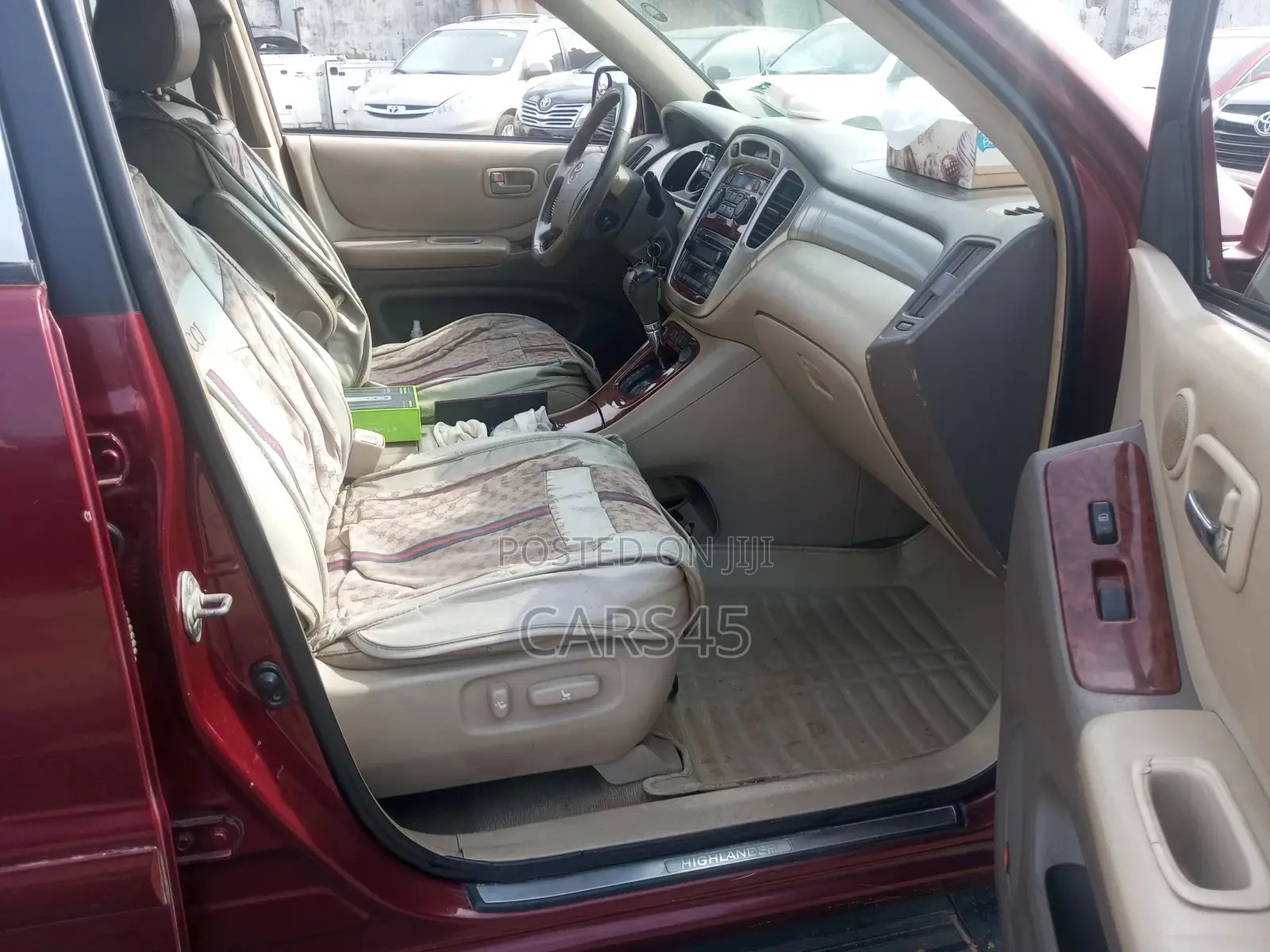 Toyota Highlander 2004 Red