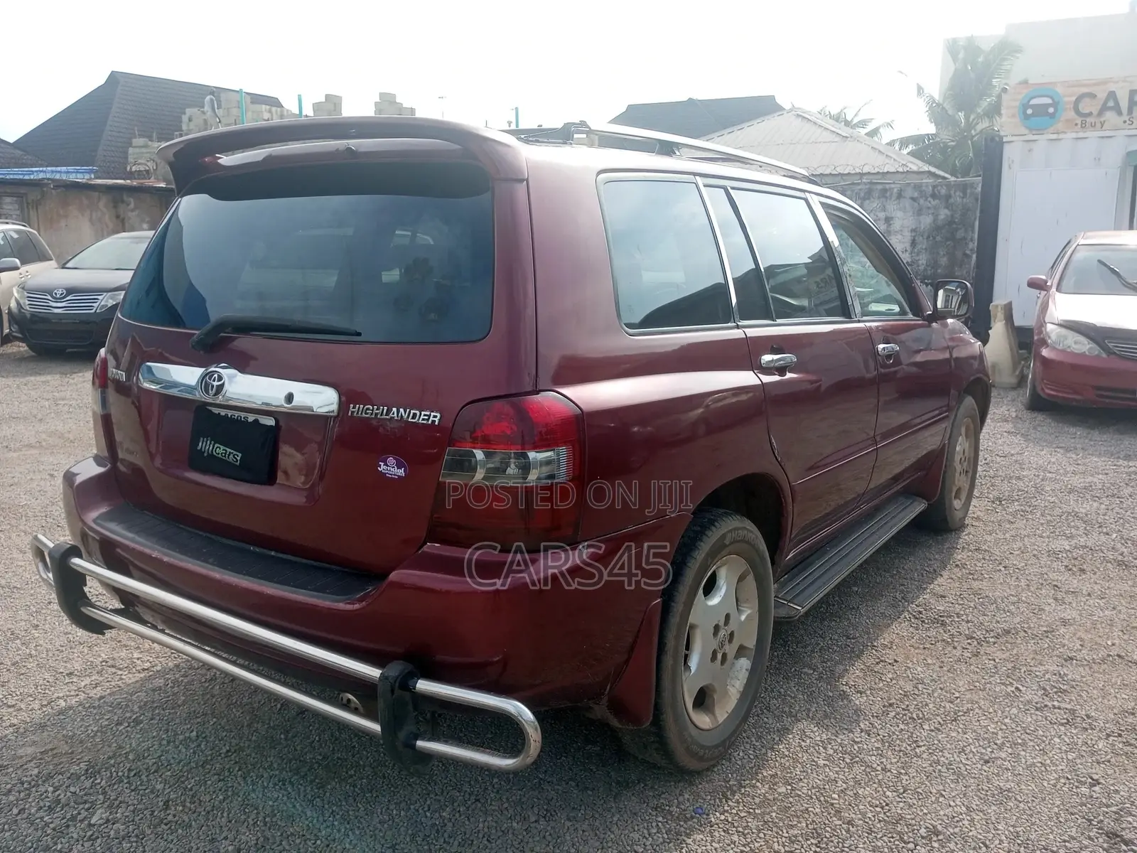 Toyota Highlander 2004 Red