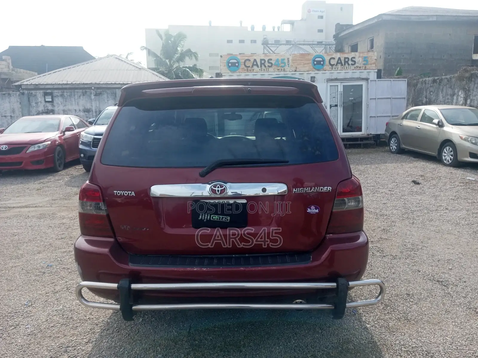 Toyota Highlander 2004 Red
