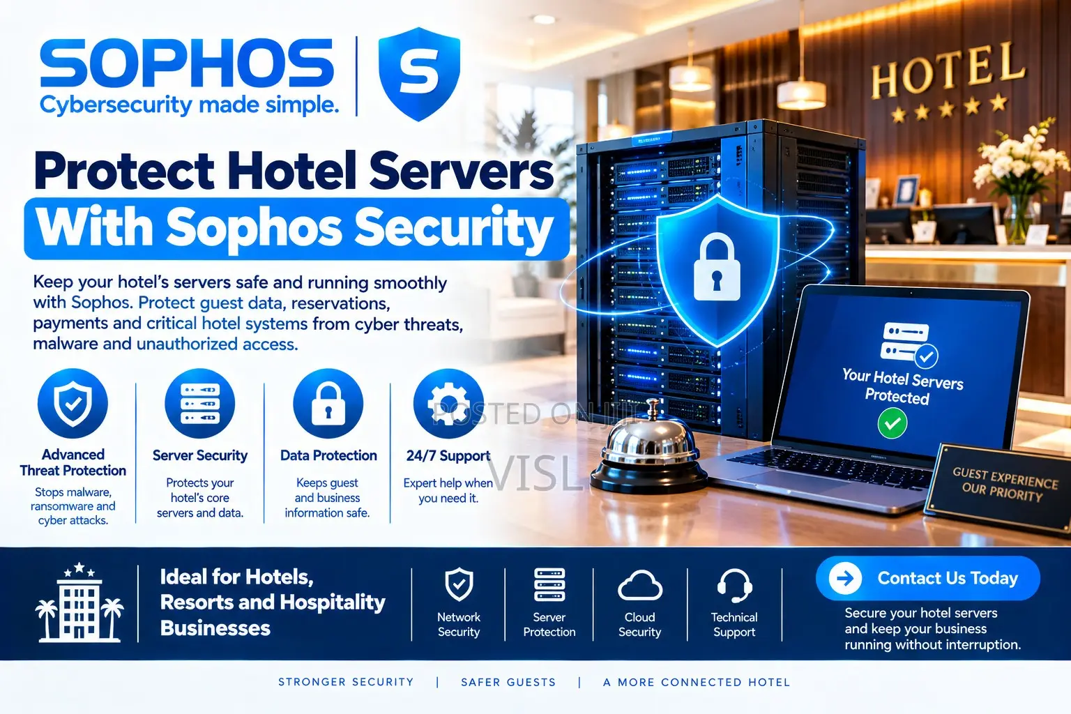 Protect Hotel Servers With Sophos Security