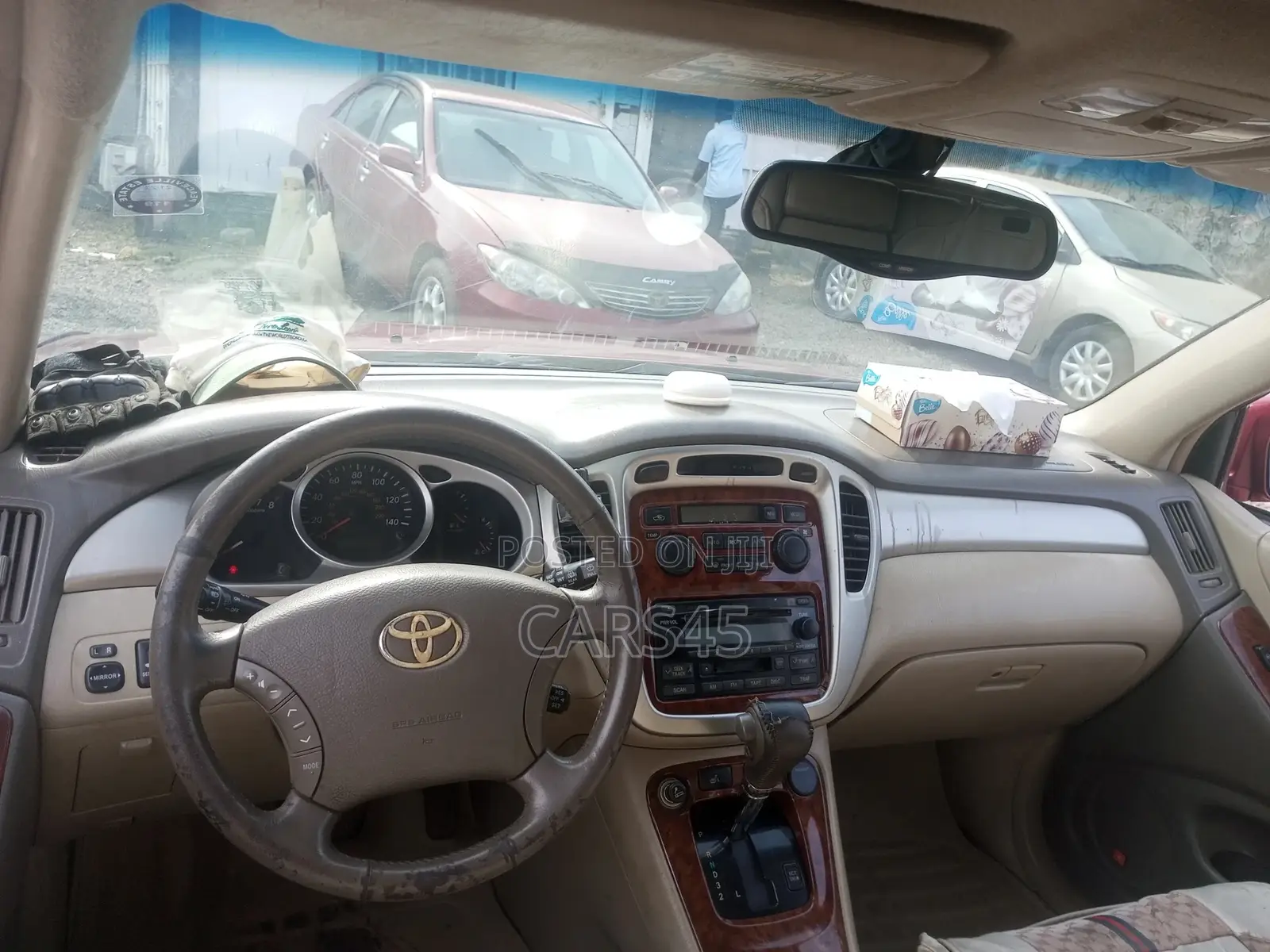 Toyota Highlander 2004 Red