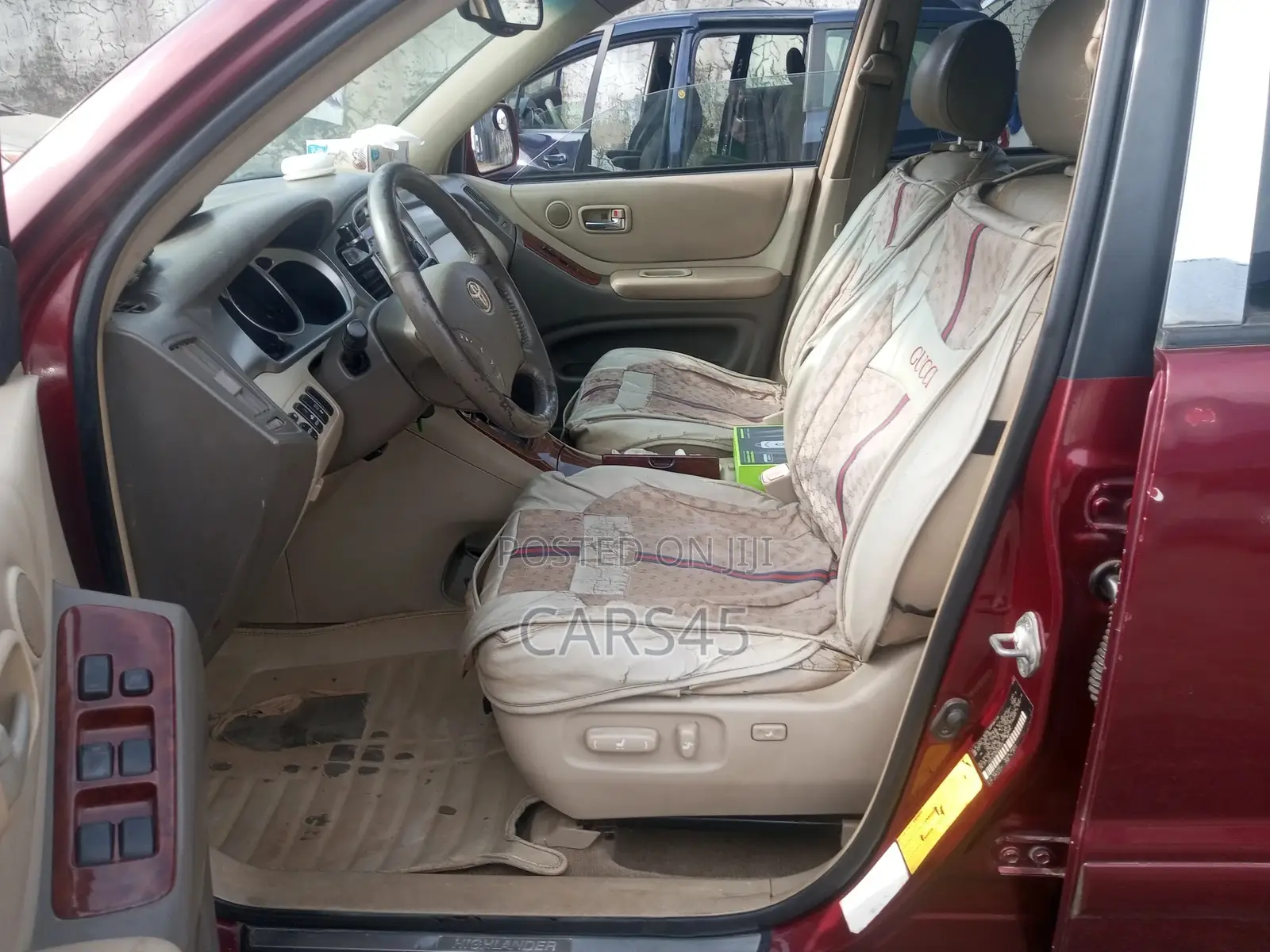 Toyota Highlander 2004 Red