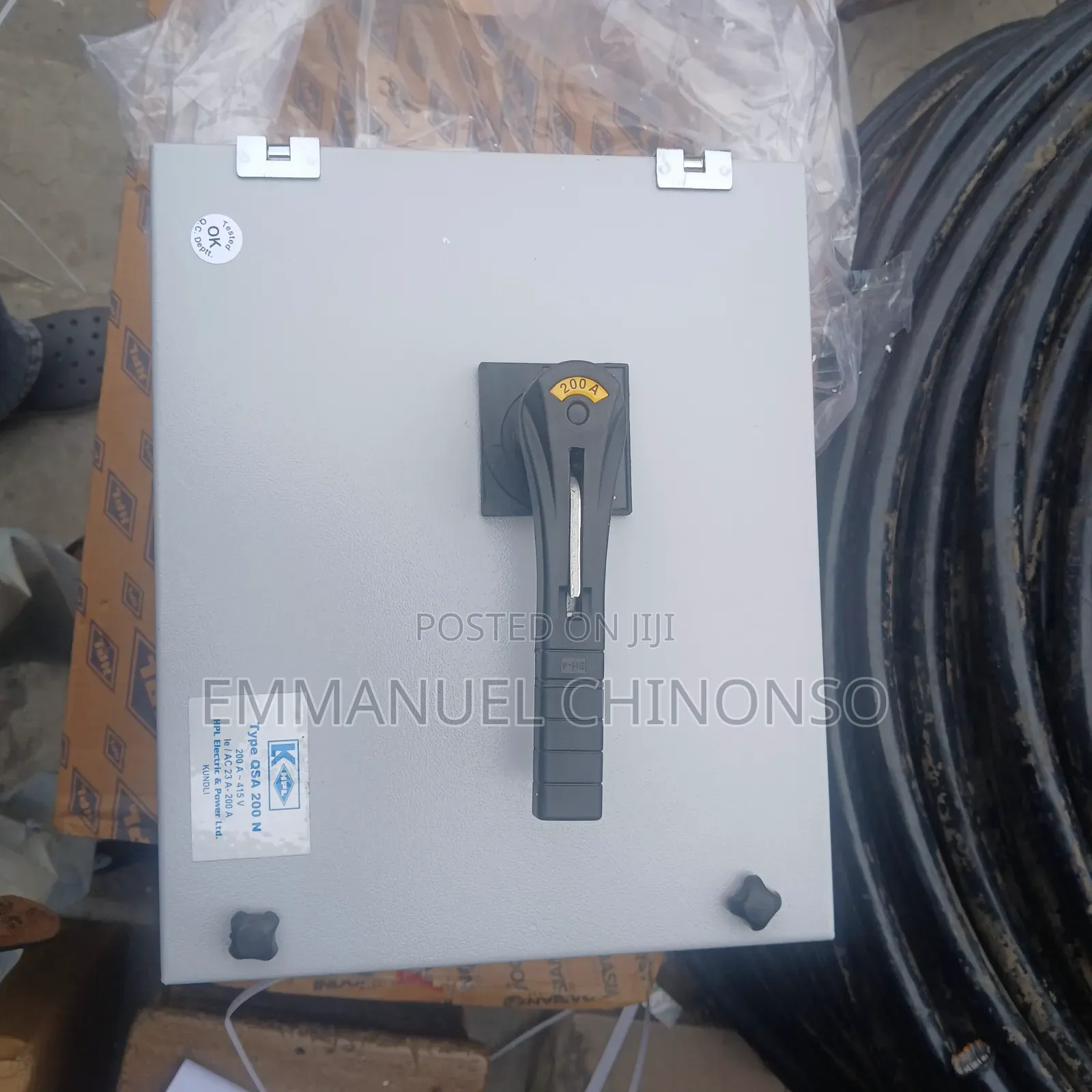 200A HPL Rotary Gear Switch