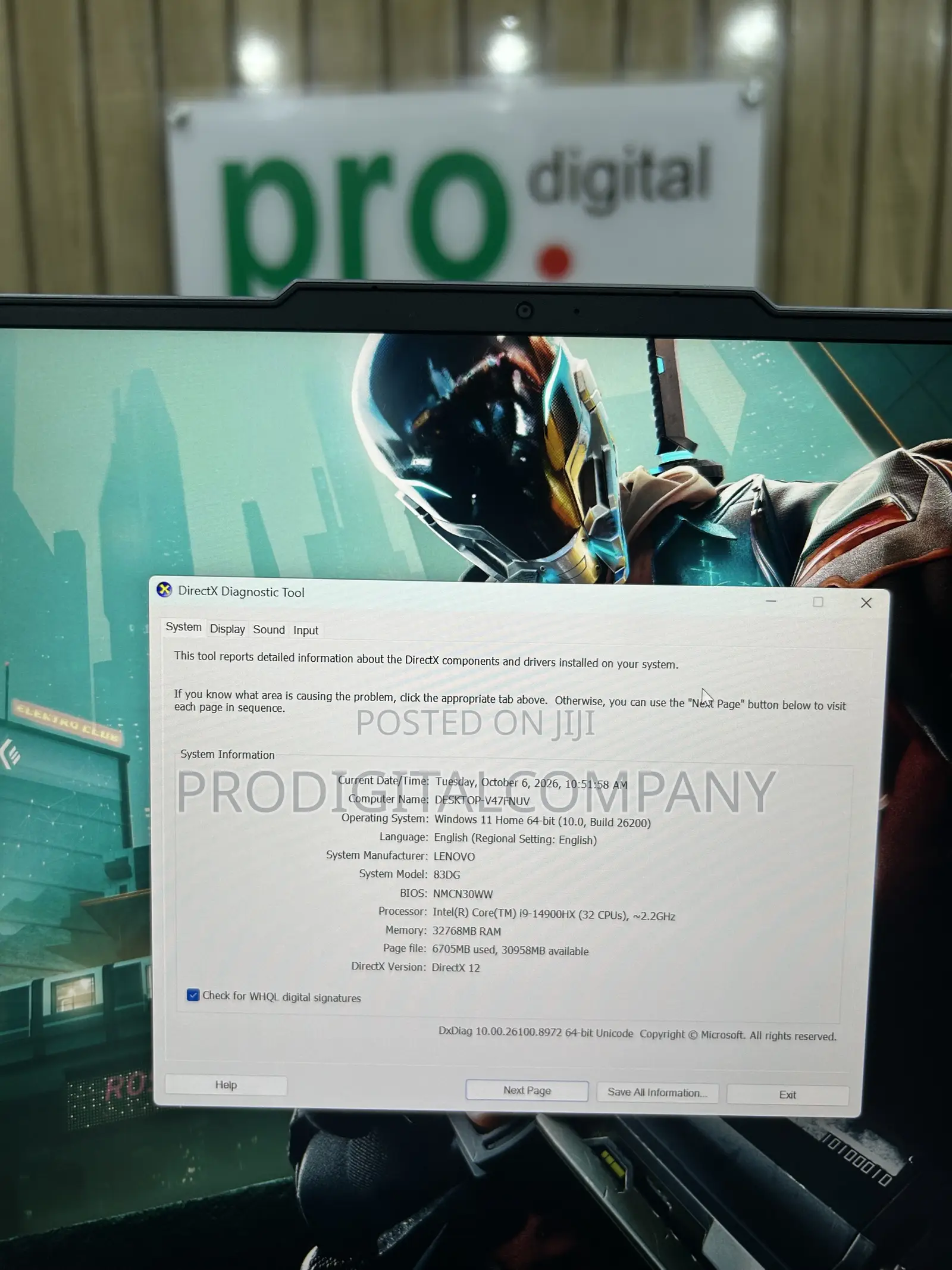 Laptop Lenovo Legion 5 32GB Intel Core i9 SSD 1T