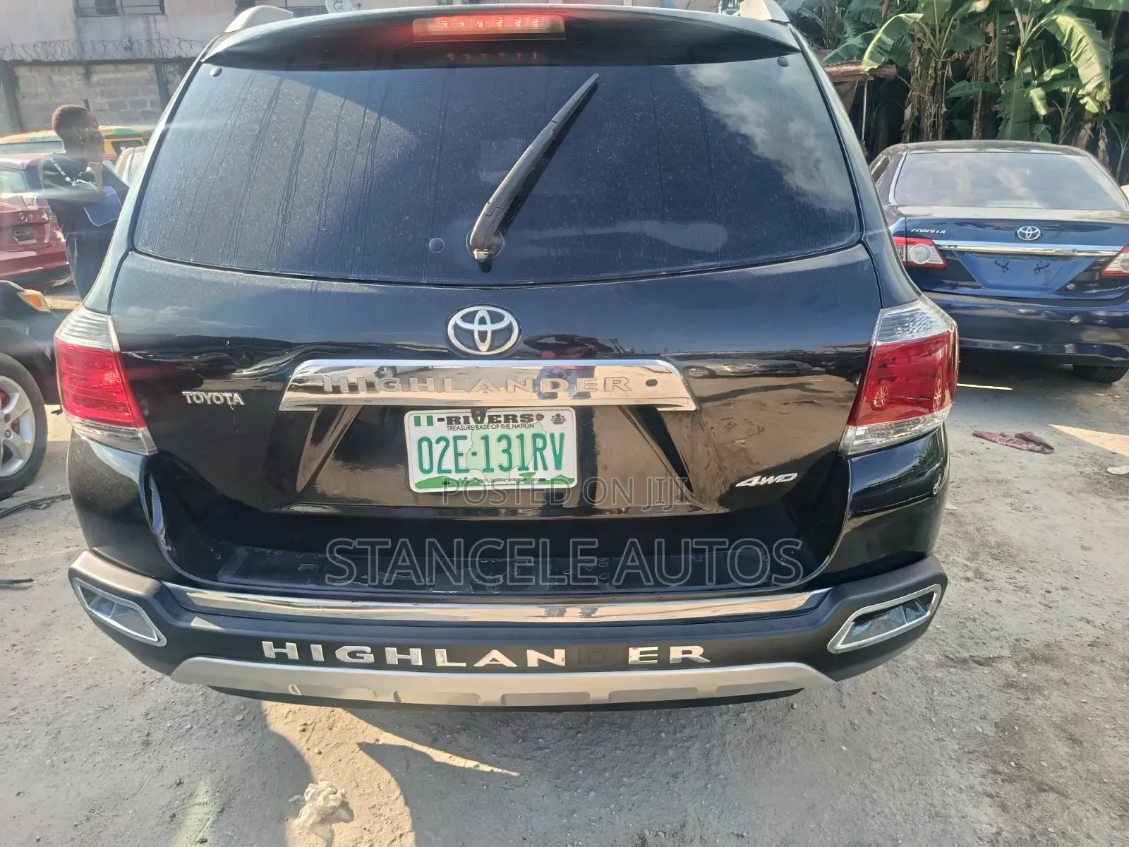 Toyota Highlander Limited 2011 Black