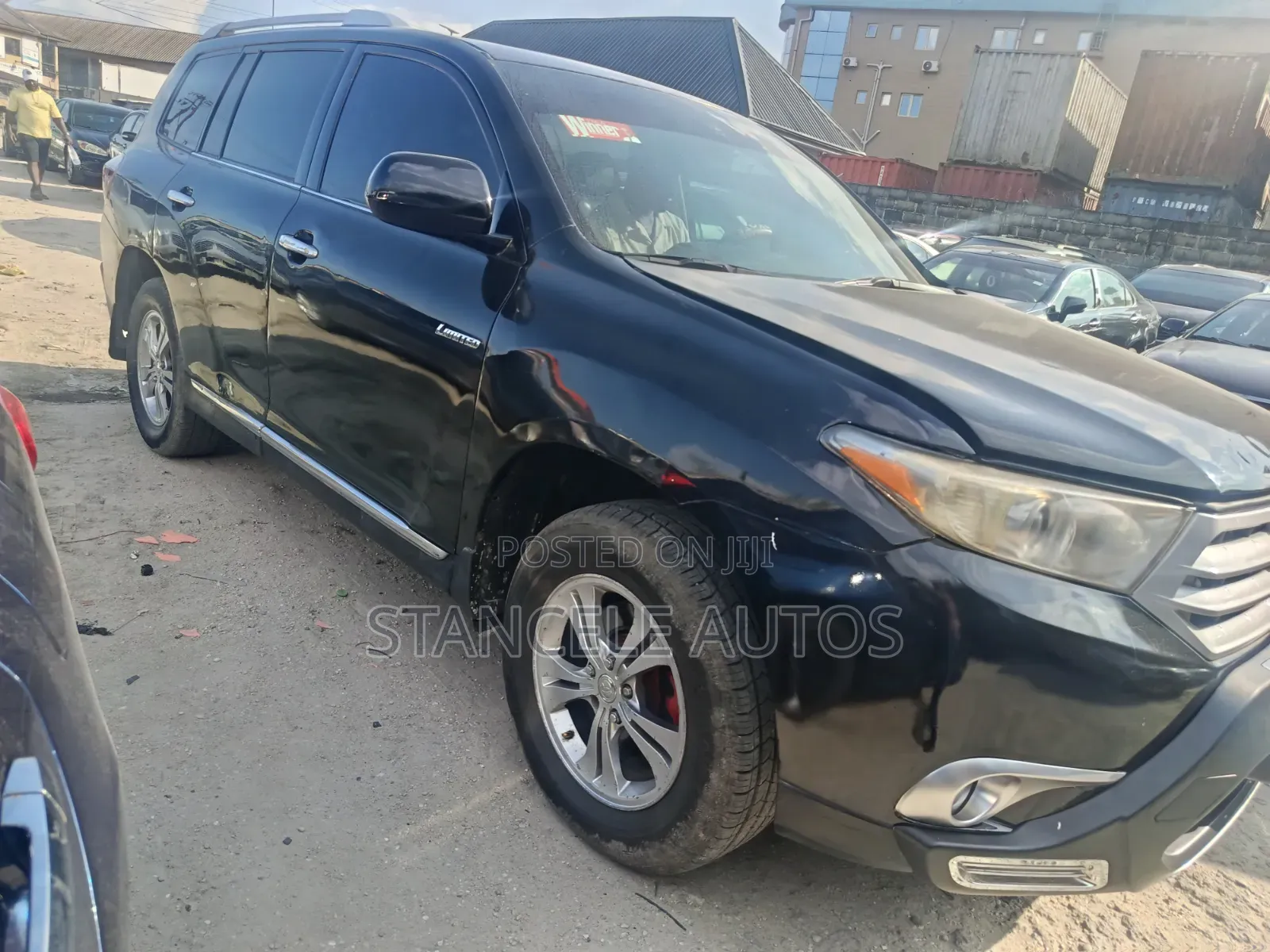 Toyota Highlander Limited 2011 Black