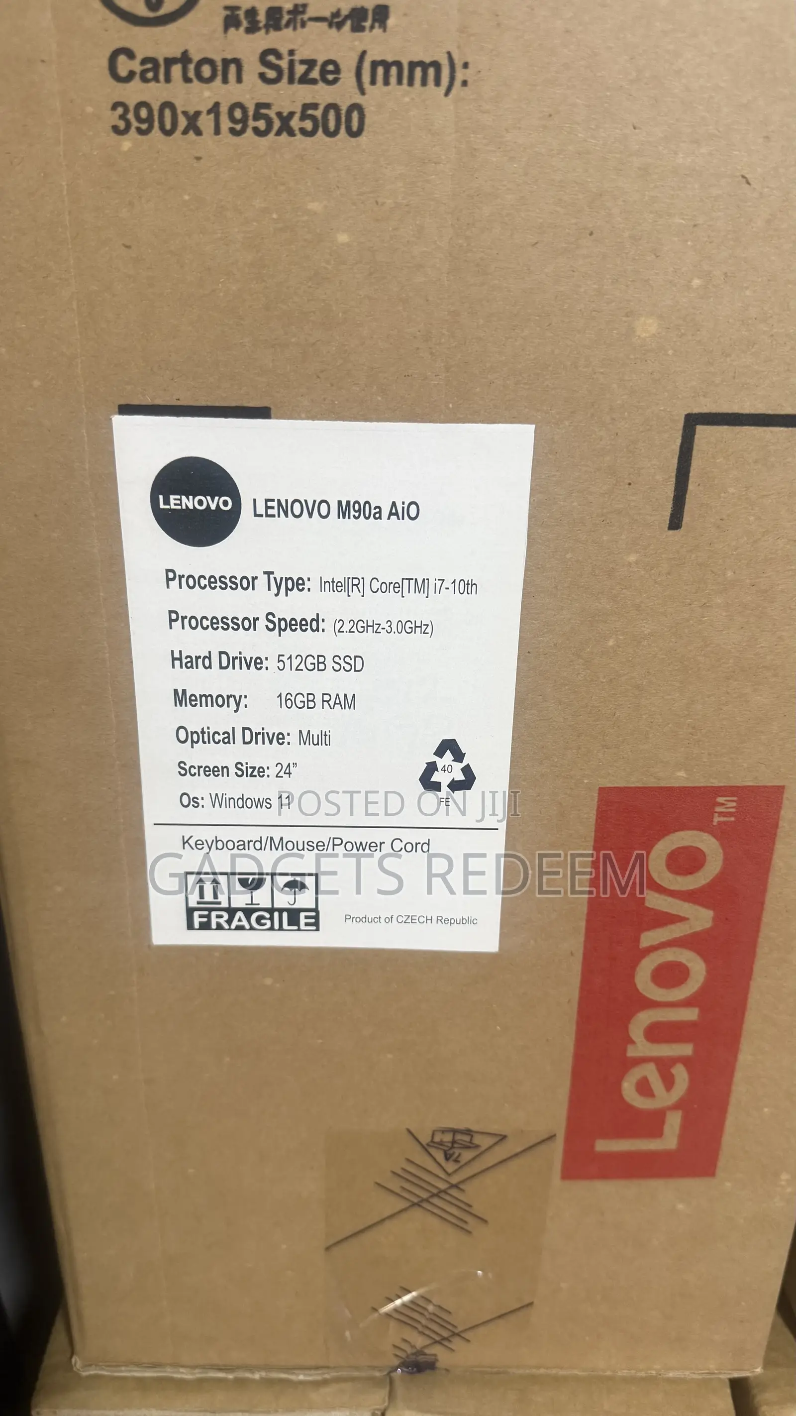New Desktop Computer Lenovo 16GB Intel Core i7 SSD 512GB