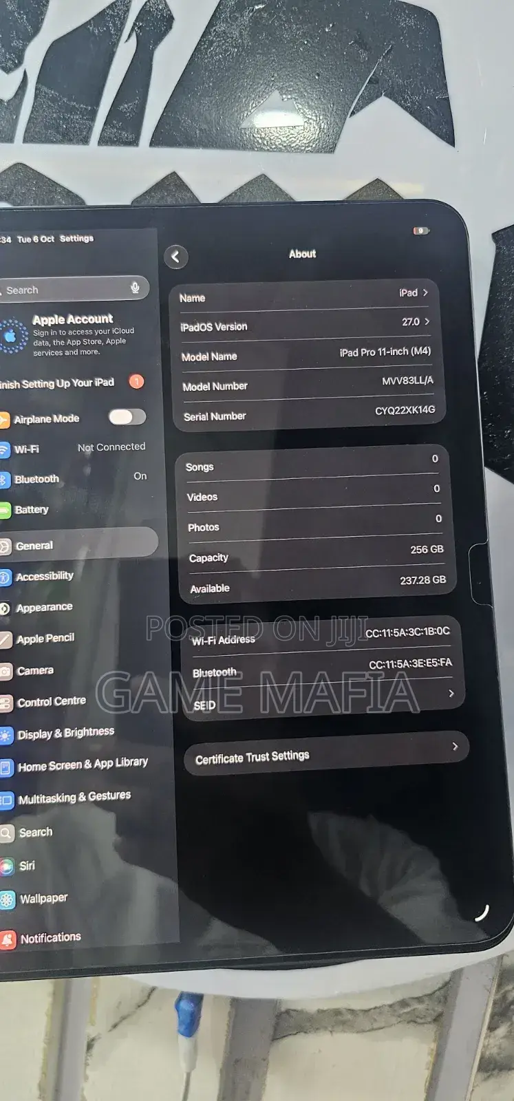 Apple iPad Pro 11 (2025) 256 GB Gray