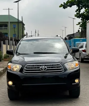 Toyota Highlander 4x4 2008 Black