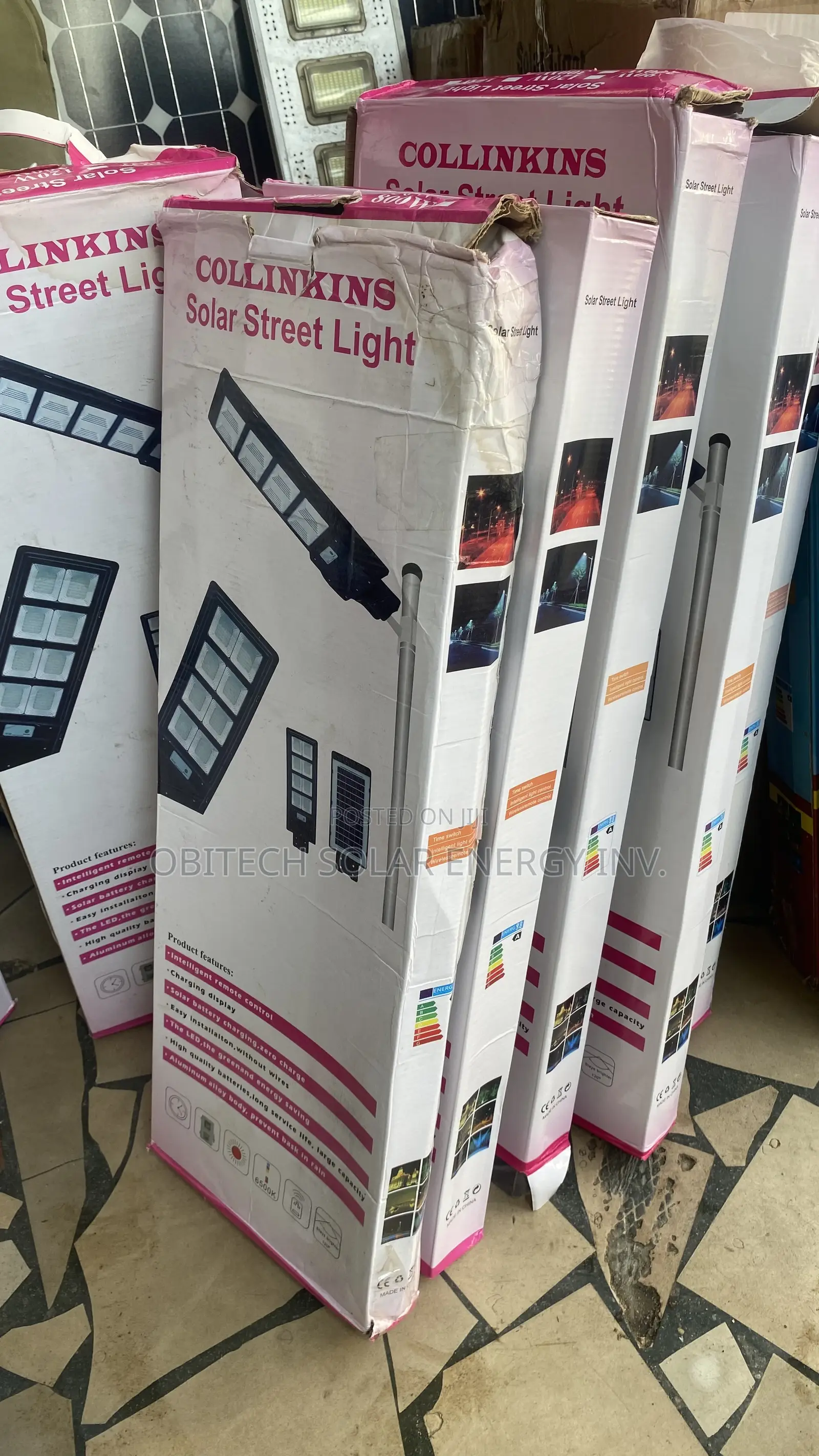 8-Eyes Solar Street Light