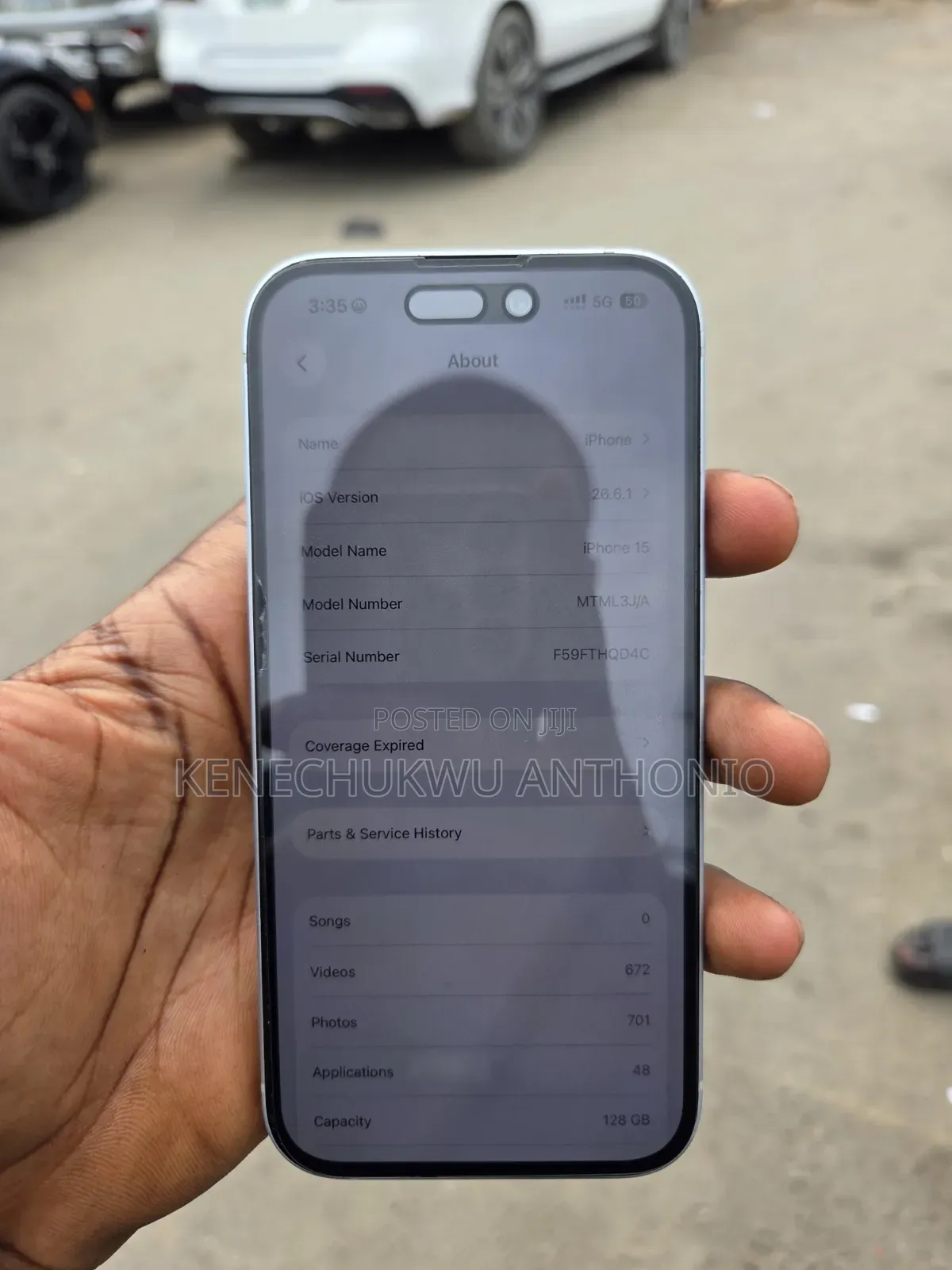 Apple iPhone 15 128 GB White