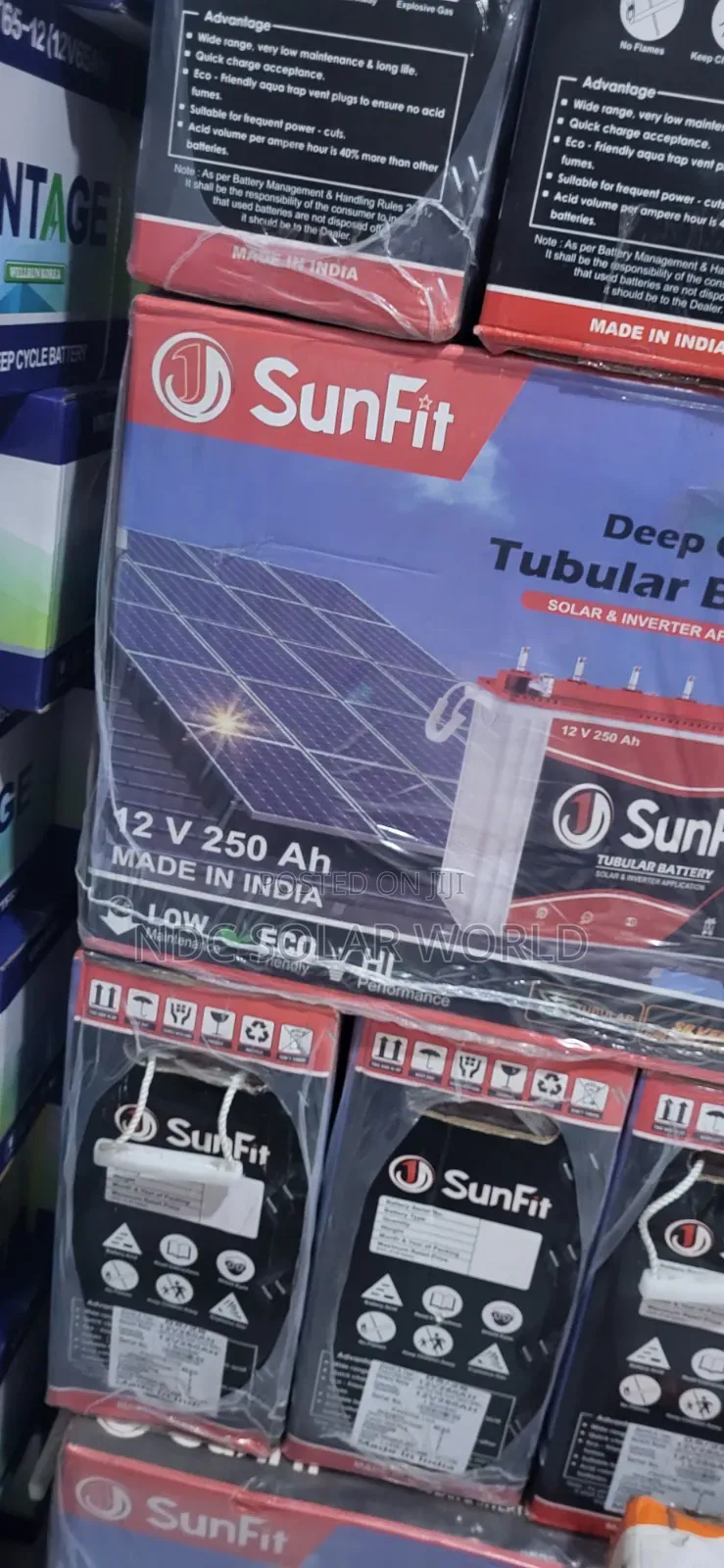 250Ah Sunfit Solar Battery 12v