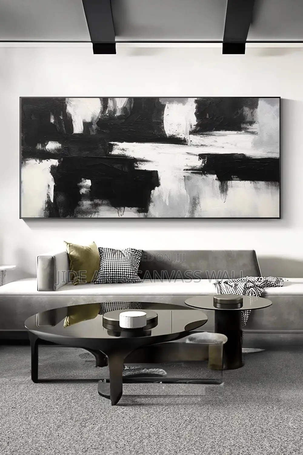 Abstract Oil Print Wall Art Decor
