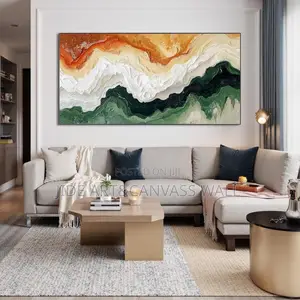 Abstract Oil Print Wall Art Decor