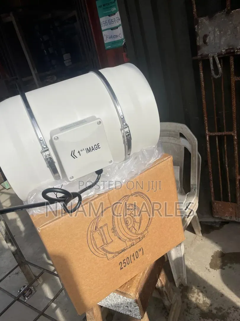 8" Inline Exhaust / Ventilation Fan