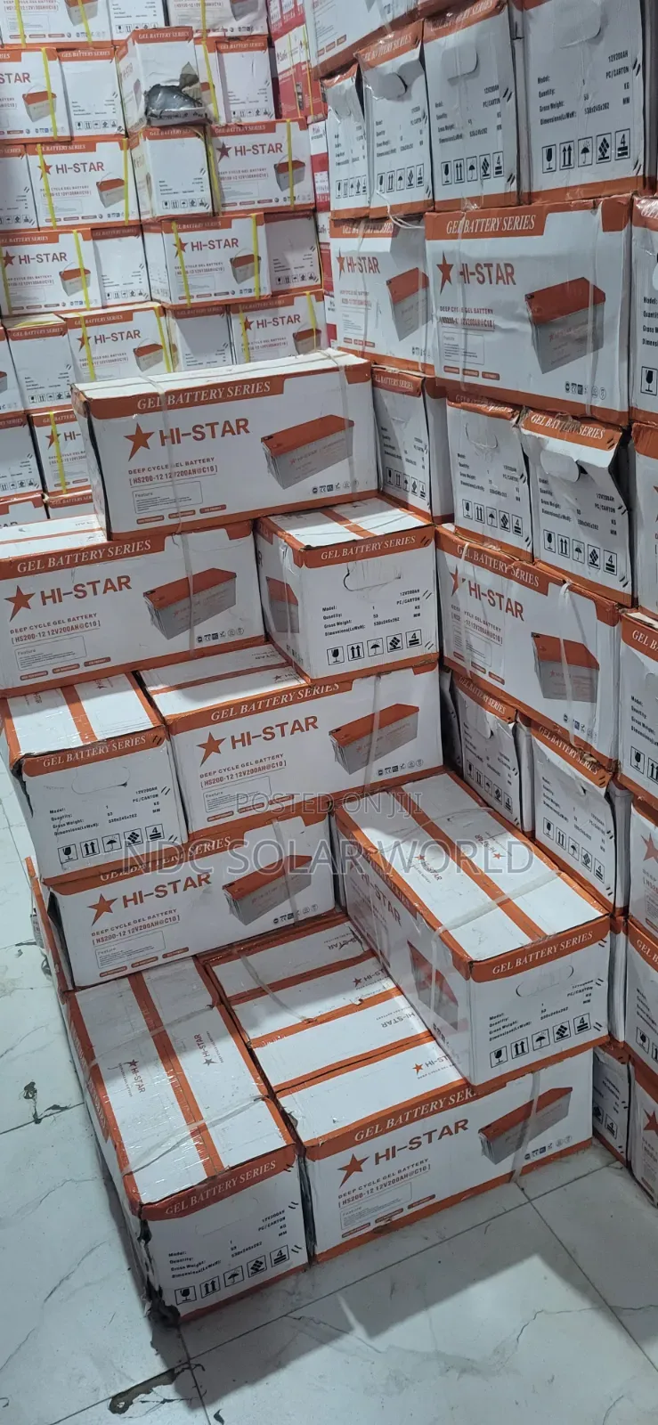 200ah HI Power Solar Battery