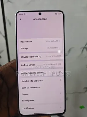 Xiaomi Poco X6 Pro 256 GB Gray