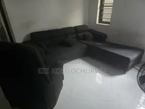 Used L- Shaped Sofa With Single Chair