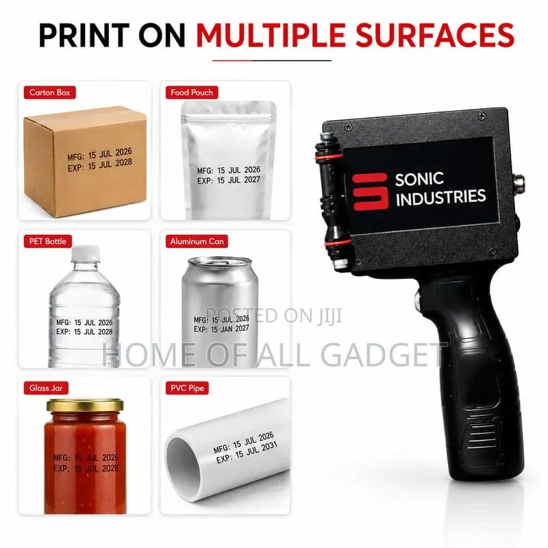 Portable Inkjet Coding Printer for Packaging Batch Expired Date