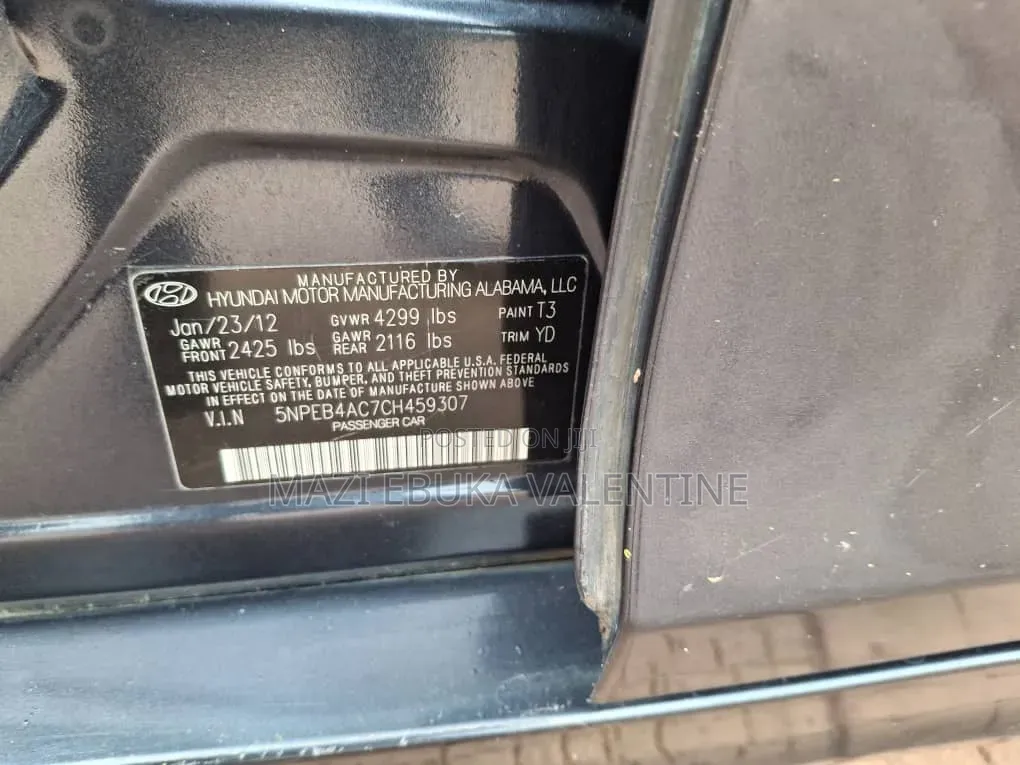 Hyundai Sonata 2013 Blue