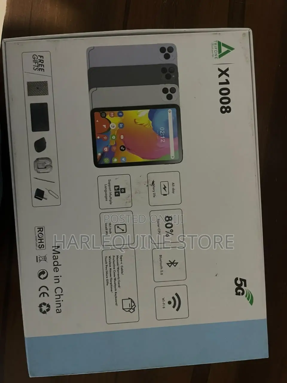 New Trifone X1005 Pro 512 GB Silver