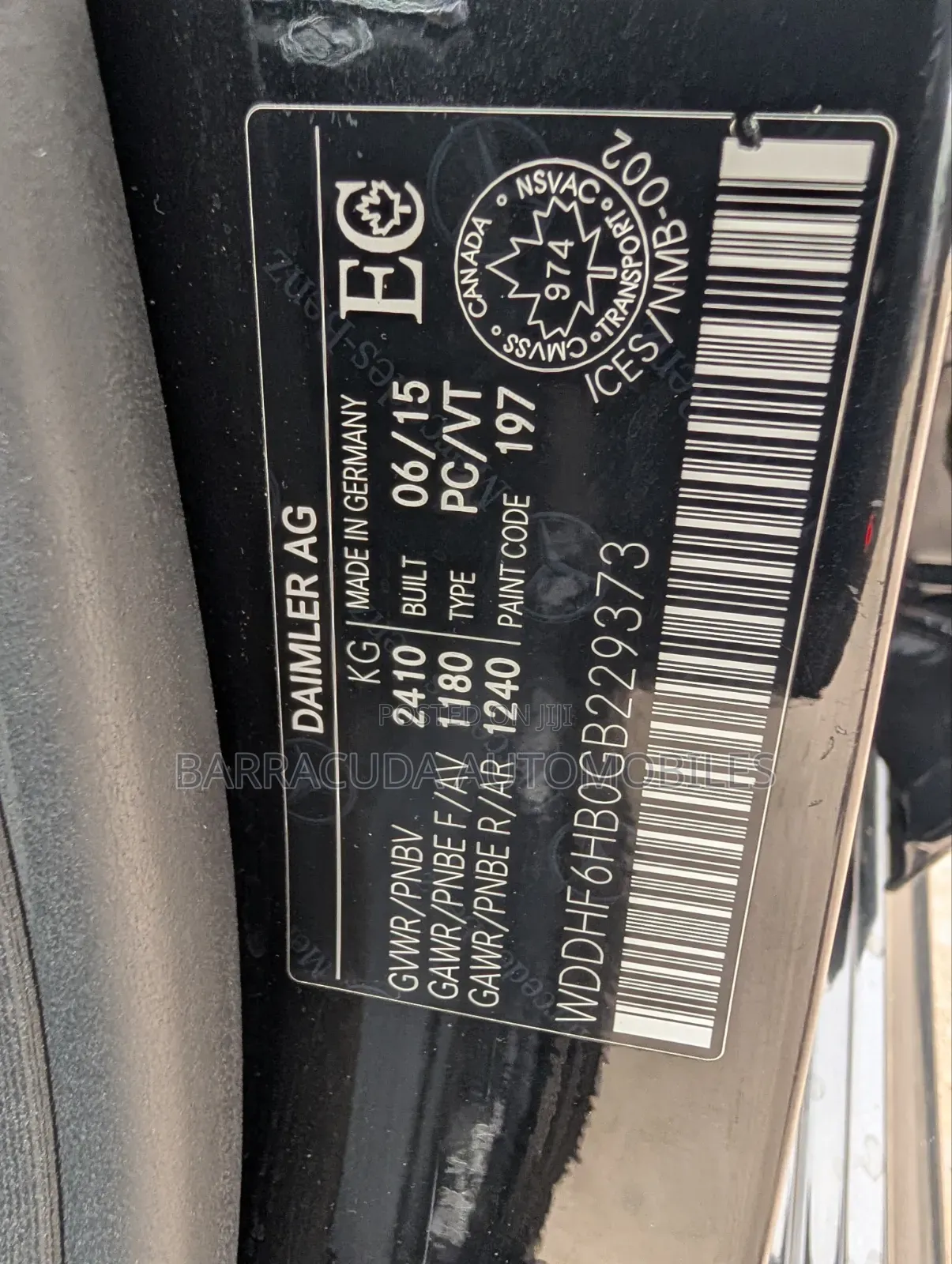 Mercedes-Benz E400 2016 Black