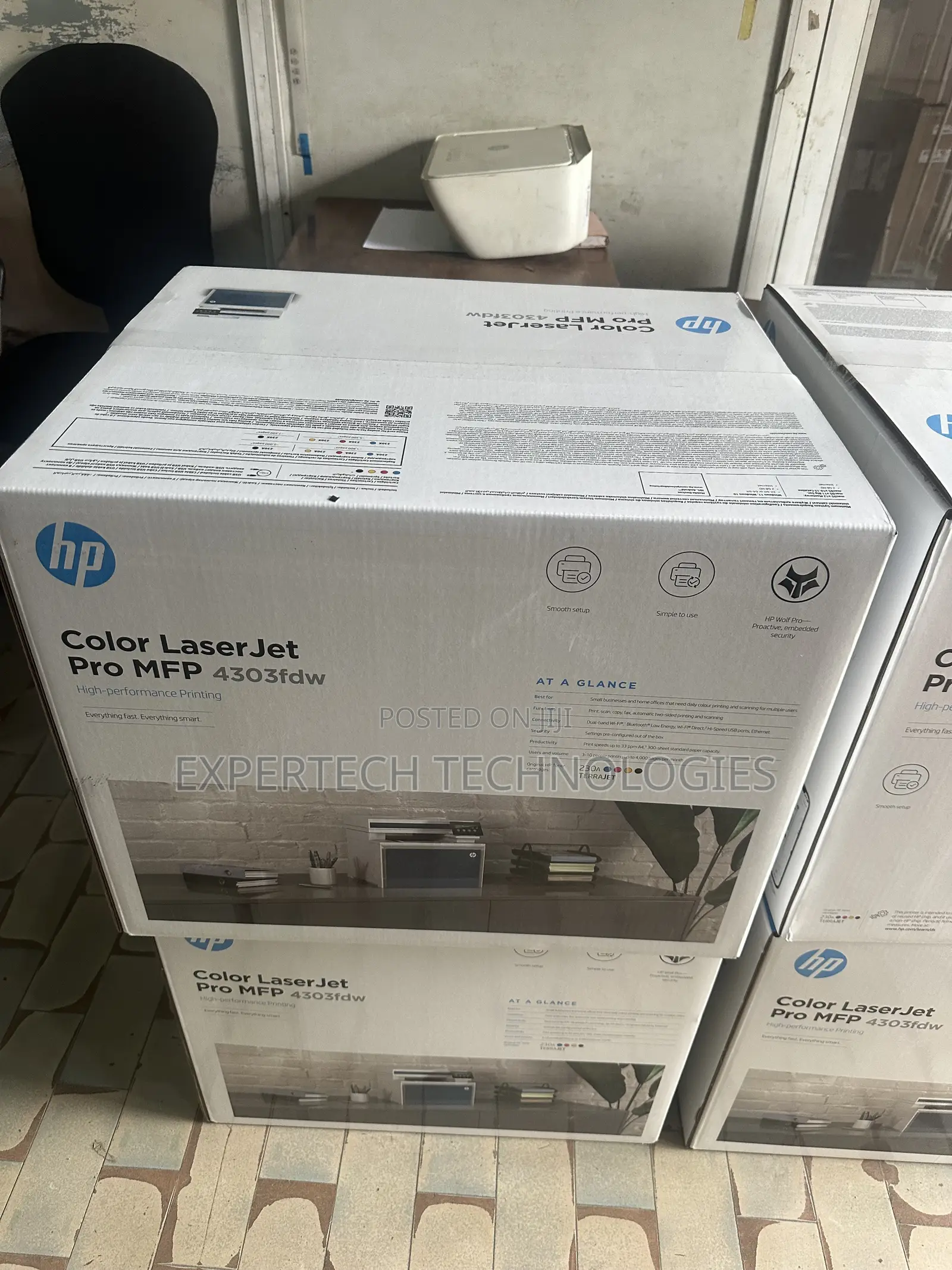 HP Colour Laserjet Pro 4303fdw Multifunction Printer (5hh67a)