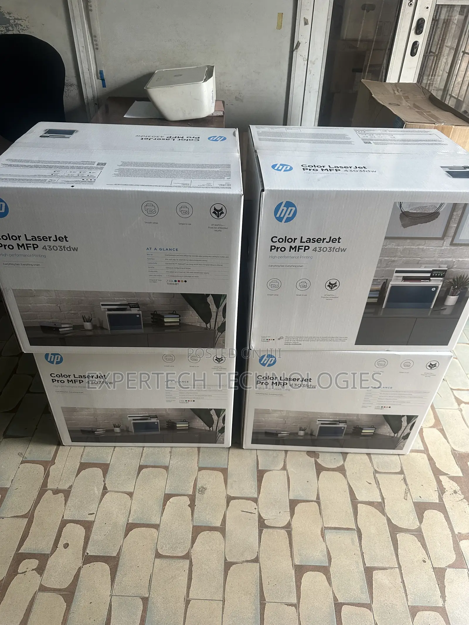 HP Colour Laserjet Pro 4303fdw Multifunction Printer (5hh67a)