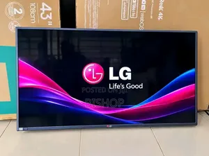 50inch LG Smart TV UHD 4k With Carton Perfect Netflix YouTube